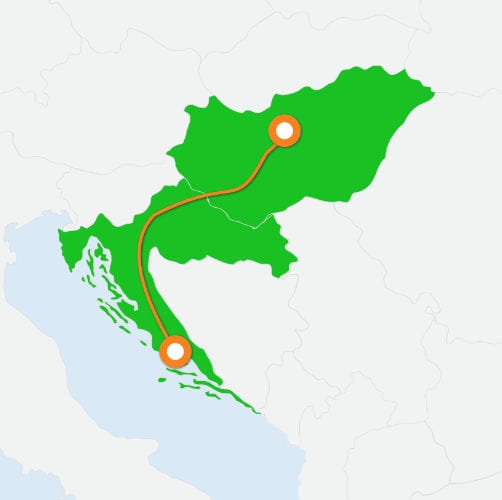 Nočním vlakem ADRIA z Budapešti k Jadranskému moři